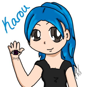 karou___fanart_by_vampiressamilia-d8nwxfe